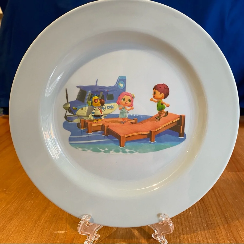 Animal Crossing Themed Decorative Plates NWOT - Picture 4 of 9